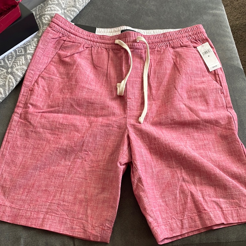 Mens banana republic slim fit size medium shorts NWT